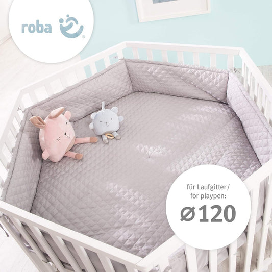 ROBA matelas pour parc hexagonal 112 x 97 x 4