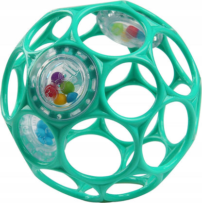 BRIGHT STARTS Little Shakers zestaw zabawek dla niemowląt 6szt. 0+ zielony Oball grzechotka sensoryczna