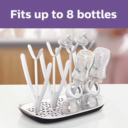 PHILIPS AVENT suszarka do butelek i akcesoriów, biała, mieści do 8 butelek