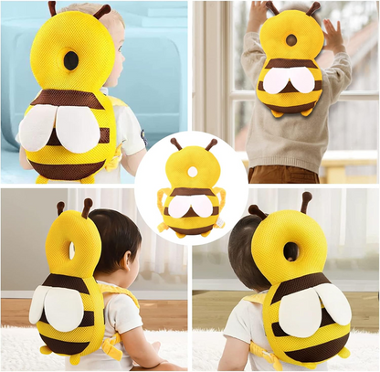 BABY HEAD PROTECTOR ochrana hlavy a zad při učení chůze VČELA