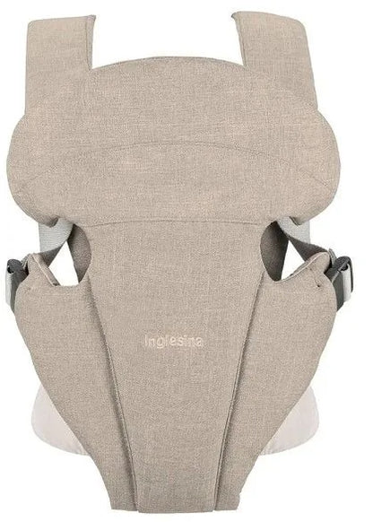 INGLESINA nosidełko ergonomiczne FRONT do 20kg beżowe, frontowe nosidło z podparciem lędźwiowym