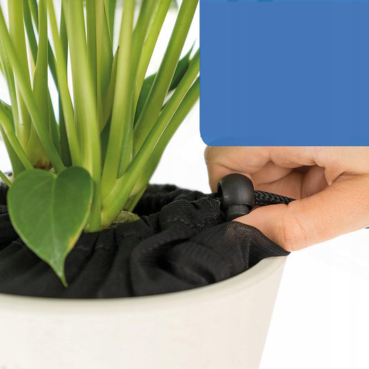 Protector para maceta con diámetro de hasta 30 cm
