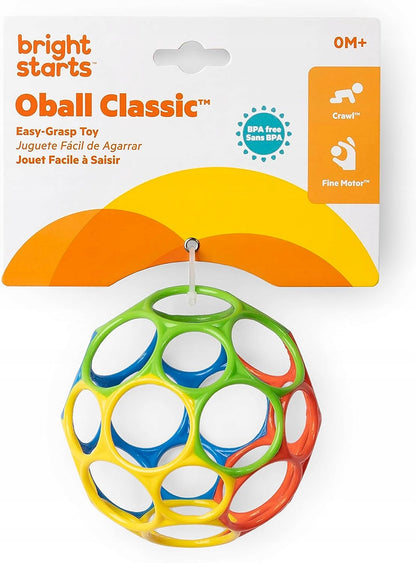 BRIGHT STARTS Oball gryzak chwytak piłka 10 cm