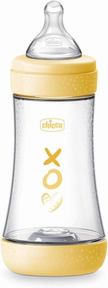 CHICCO Perfect5 cumisüveg 2 hónapos kortól, 240 ml