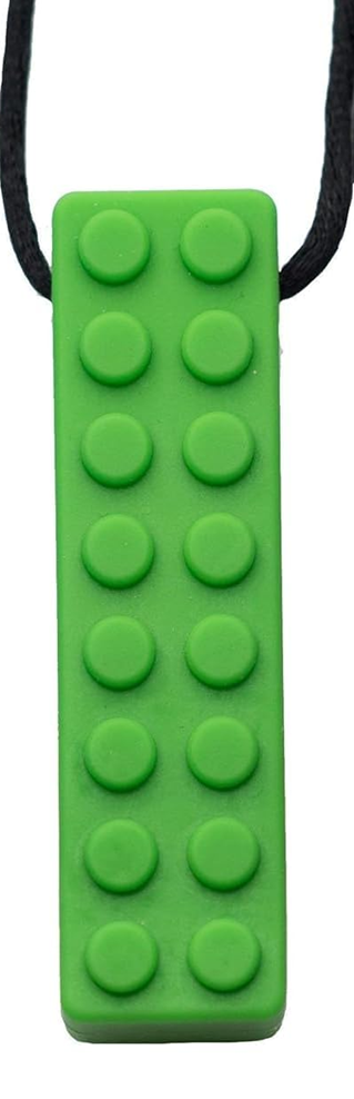 TILCARE Chew Chew collier de dentition apaisant 1,8 x 6,4 cm VERT