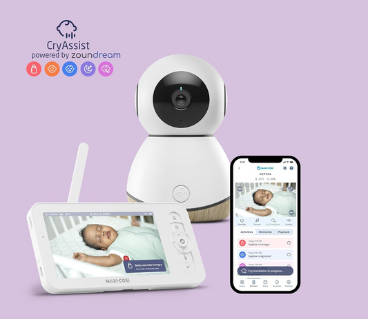 MAXI-COSI See Pro zdalnie sterowana niania elektroniczna 5" Ultra HD + aplikacja