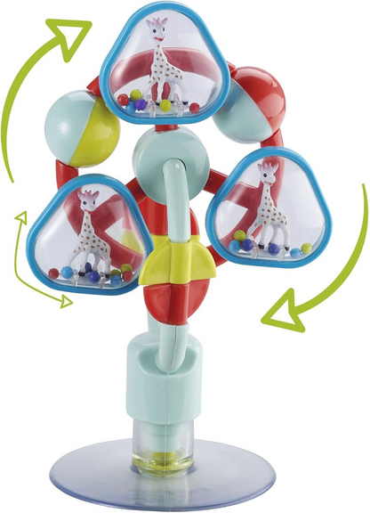 VULLI Sophie la girafe jouet sensoriel avec hochet et ventouse 19 cm