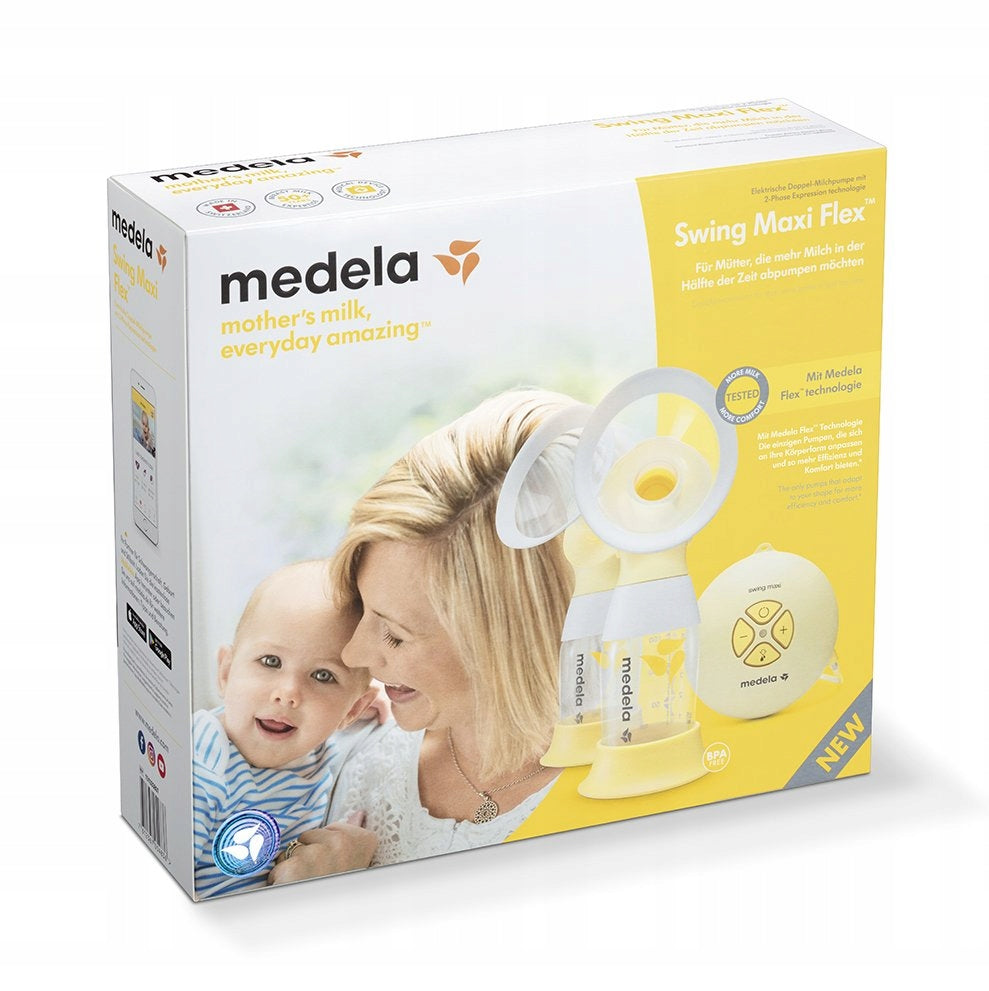Pompă de sân dublă, în 2 faze, MEDELA Swing Maxi Flex