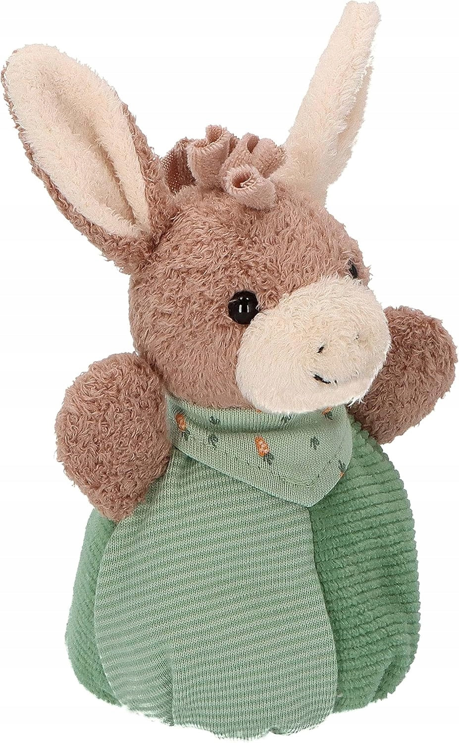 STERNTALER Osiołek Emmilius przytulanka z szeleszczącym papierem 15 cm, miękka zabawka dla niemowląt 0+