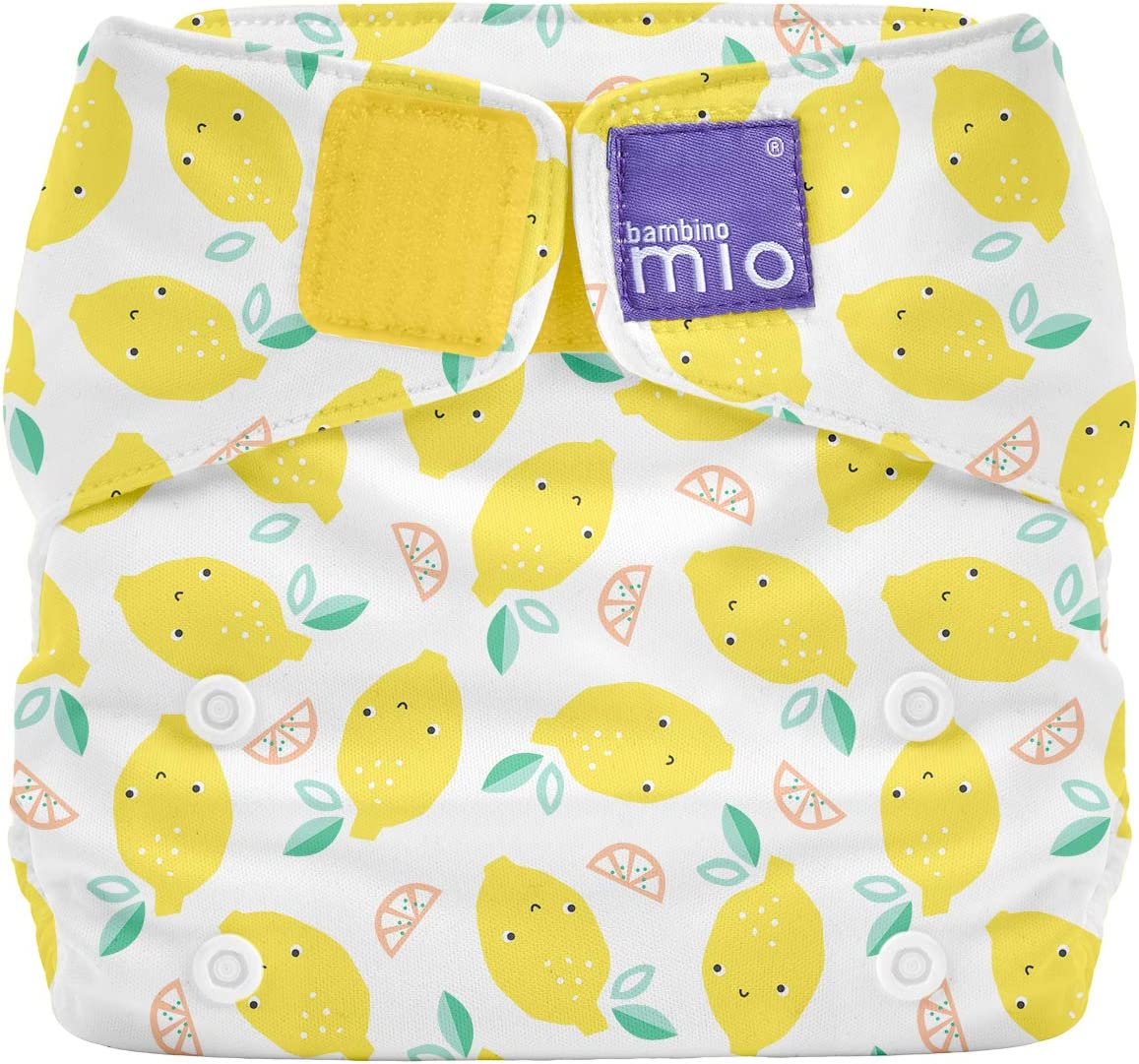 BAMBINO MIO Überhose für Stoffwindeln 9kg+ Zitronen