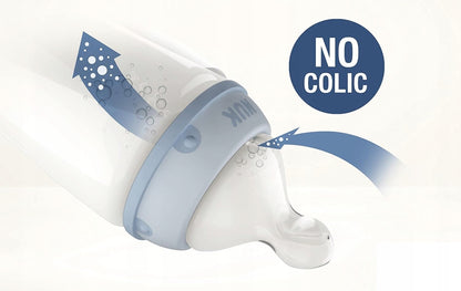 NUK First Choice+ Night zestaw 3 świecące butelki 300 ml 6-18 m smoczek M