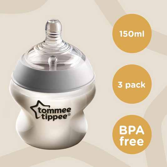 TOMMEE TIPPEE set de biberones Closer to Nature 3x150ml