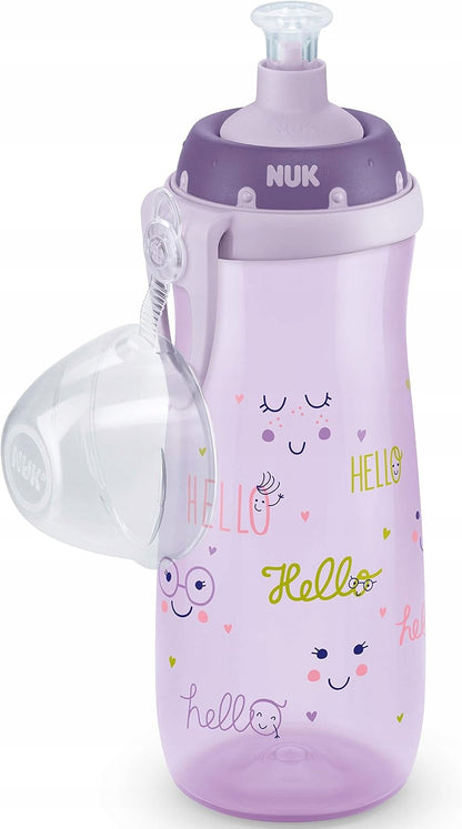 NUK Sports Cup BUTELKA 24 m+ ustnik push-pull 450 ml