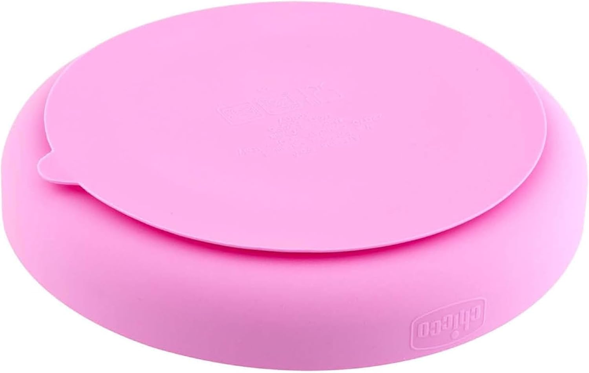 CHICCO Easy Menu assiette compartimentée en silicone avec ventouse 12 m+