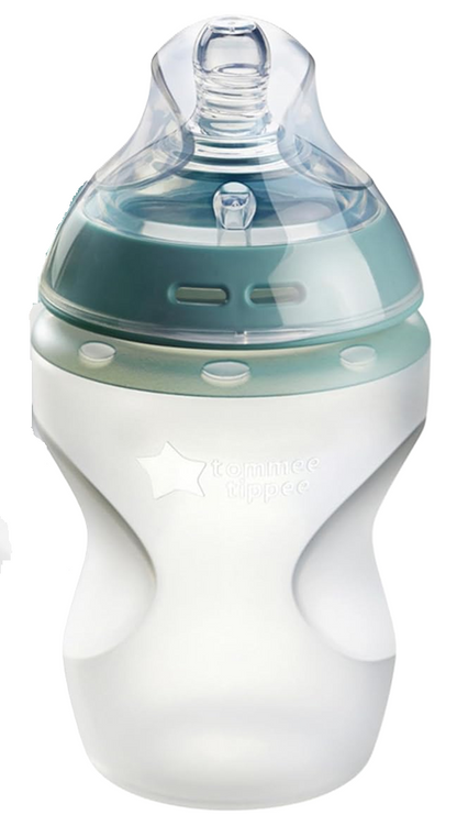 TOMMEE TIPPEE biberon closer to nature SOFT FEEL SILICONE 260ml