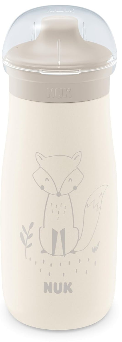 NUK Mini-Me Sip stålflaske med hård tud 300 ml 9 m+ RÆV