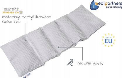 MEDIPARTNERS termofor z pestkami wiśni DUŻY 800g 60x20 cm MINKY