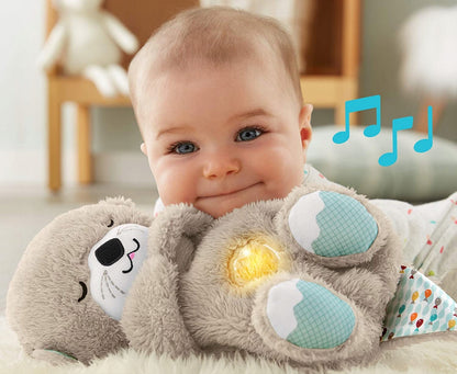 FISHER-PRICE śpiąca WYDRA z ruszającym się brzuszkiem, dźwiękami i światłem – zdjęcie produktu 3