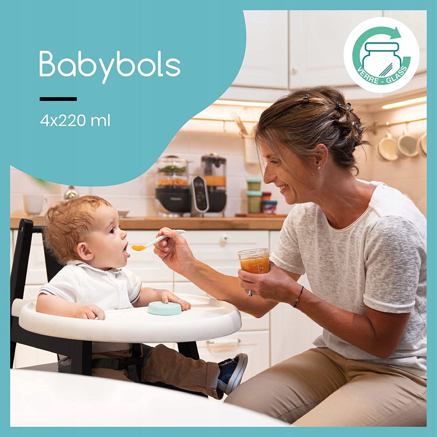 BABYMOOV Babybols GLASBEHÄLTER 4 × 220 ml – Produktfoto 7