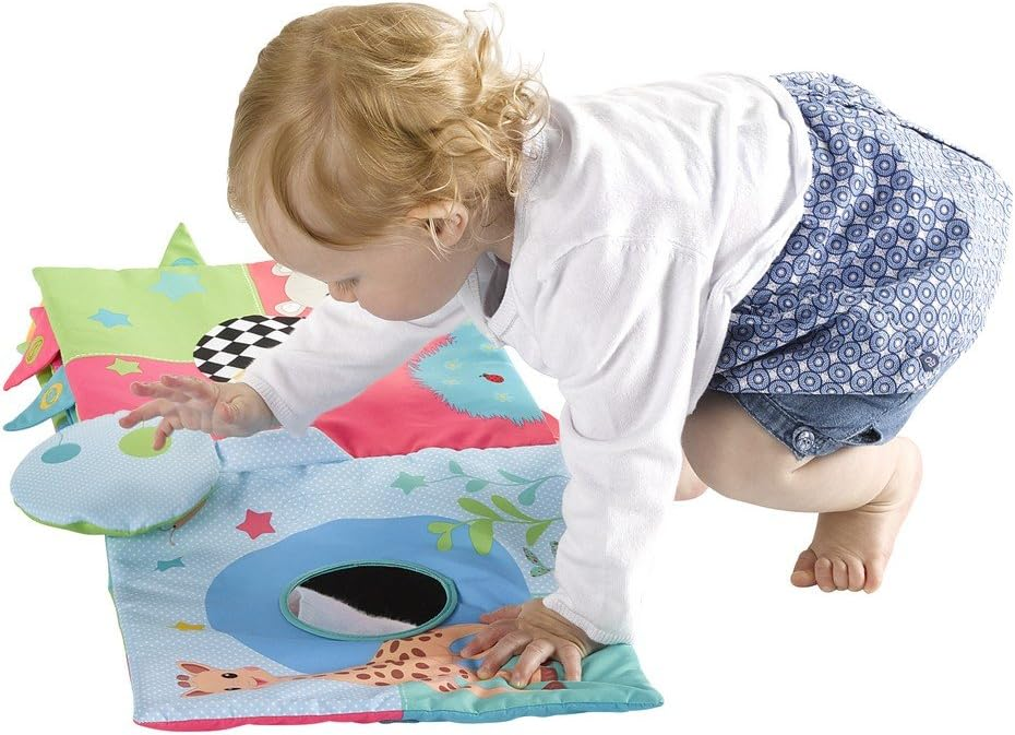 ŻYRAFA SOPHIE książeczka sensoryczna duża 30 x 30