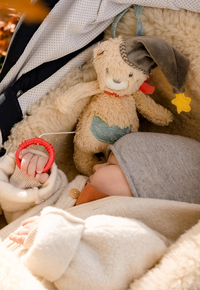 FEHN Ours Bruno peluche avec boîte à musique 21 cm