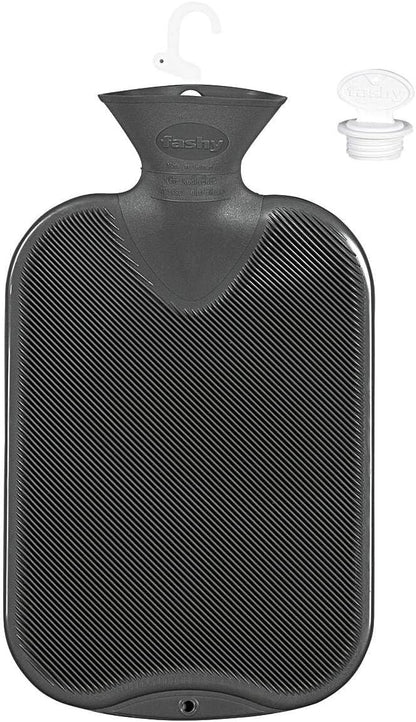 FASHY bouillotte à eau en caoutchouc 2 litres 20 x 32 cm
