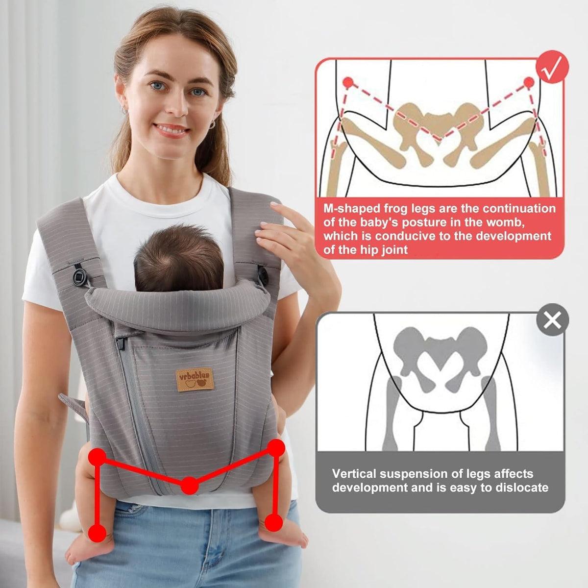 VRBABIES nosidełko ergonomiczne