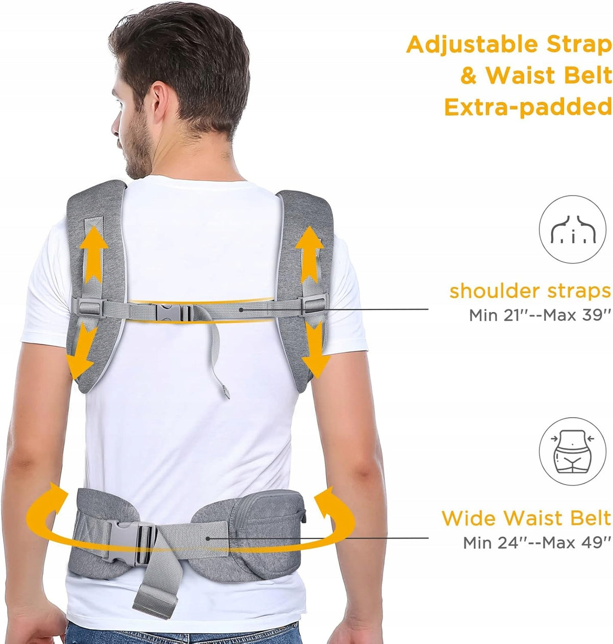 GAGAKU marsupiu ergonomic pentru bebeluși 0-12 luni