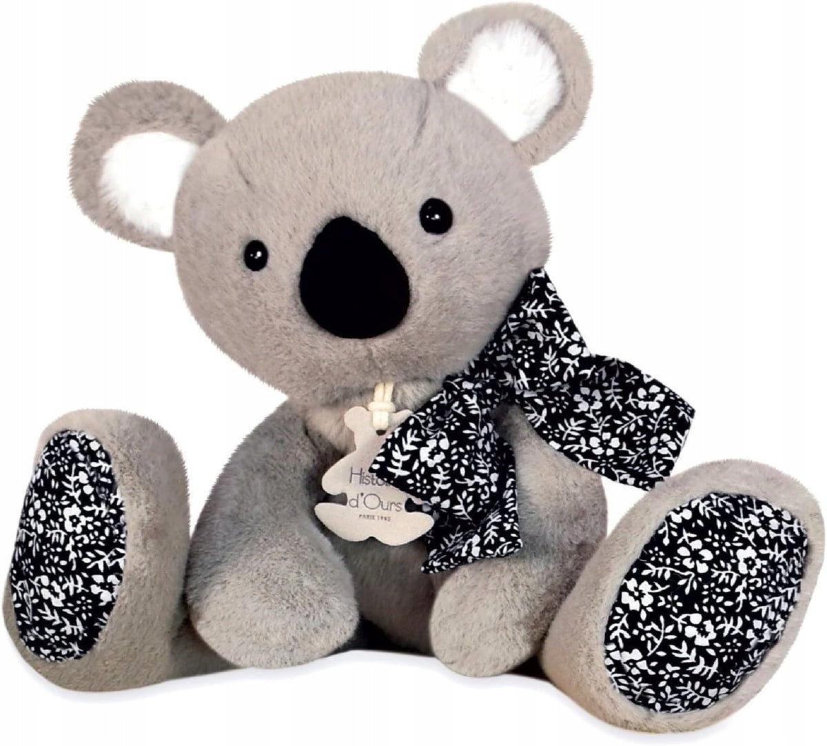 HISTOIRE d'OURS pluszowa przytulanka KOALA 25cm szary miękki koala dla dzieci 2+ poliester