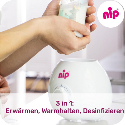 Chauffe-biberon et pots 3-en-1 NIP
