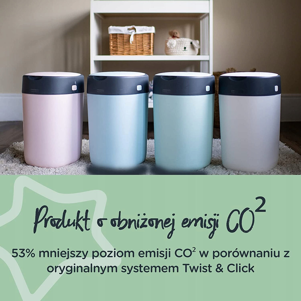 TOMMEE TIPPEE Twist&Click koš na pleny