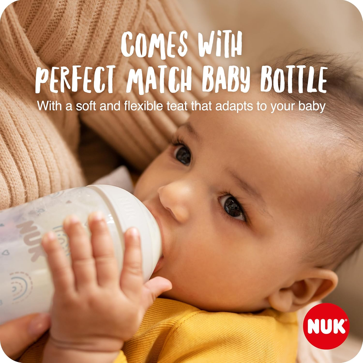 NUK tire-lait manuel + biberons Perfect Match 150ml set