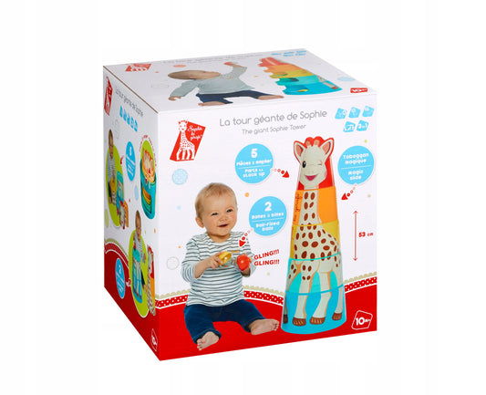 GIRAFFE SOPHIE torn 3-i-1 7 delar 10 mån+