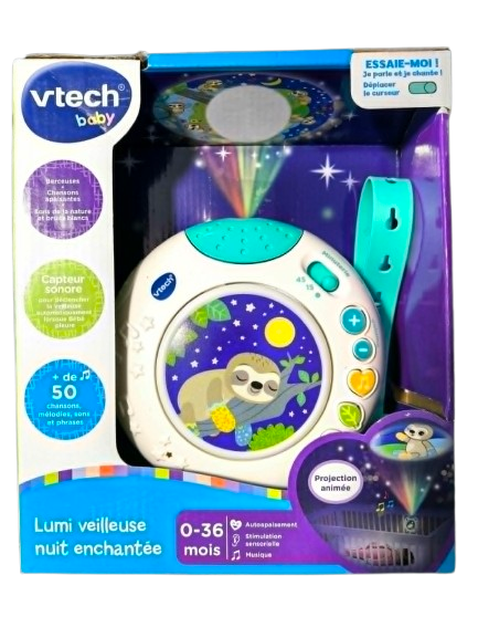 VTECH Lumi musical projector and night light FRENCH LANGUAGE