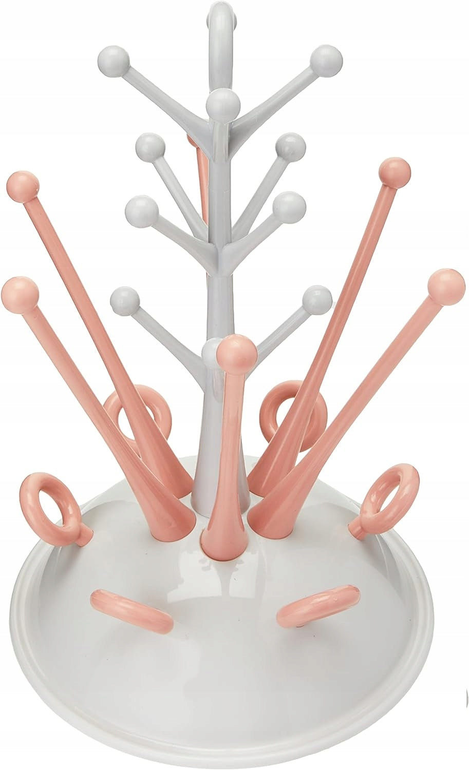 BEABA suszarka do butelek i akcesoriów różowa, higieniczne suszenie butelek dla niemowląt i akcesoriów