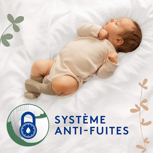 LOTUS BABY couches jetables écologiques taille 1 (2-5kg) x20
