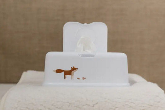 FUNKYBOX pojemnik na mokre chusteczki z otwieraną pokrywą 12,5 x 22 x 8,5 cm