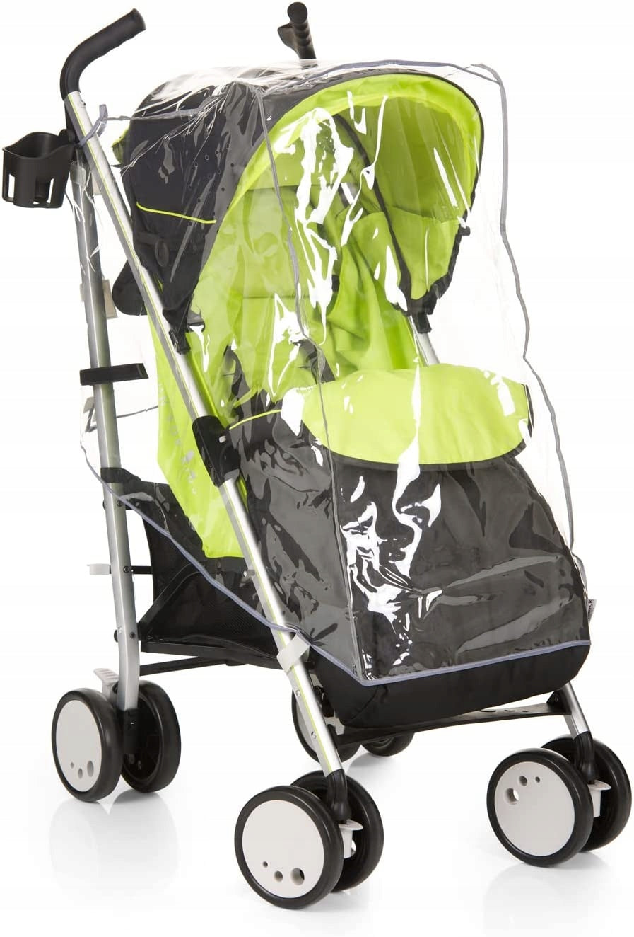 HAUCK folia przeciwdeszczowa Hauck Shopper, przezroczysta osłona przeciwdeszczowa do wózka