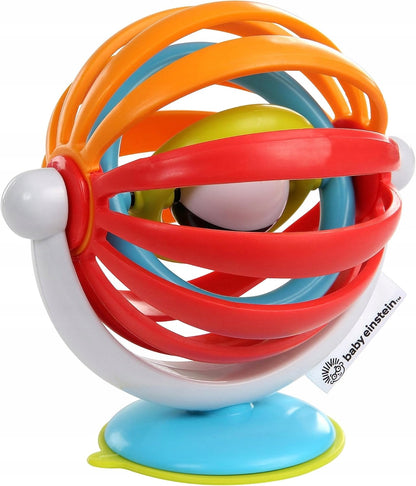 BABY EINSTEIN Sticky Spinnersensory toy with rattleage 3 m+multicolouredmaterials rubber