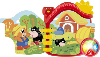 CHICCO Elektronisches Lernbuch „Bauernhof“ ENGLISCHE und ITALIENISCHE SPRACHE – Produktfoto 3