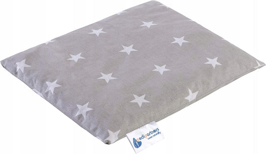 MEDIPARTNERS bouillotte en coton avec noyaux de cerise 20 x 25 cm ÉTOILES