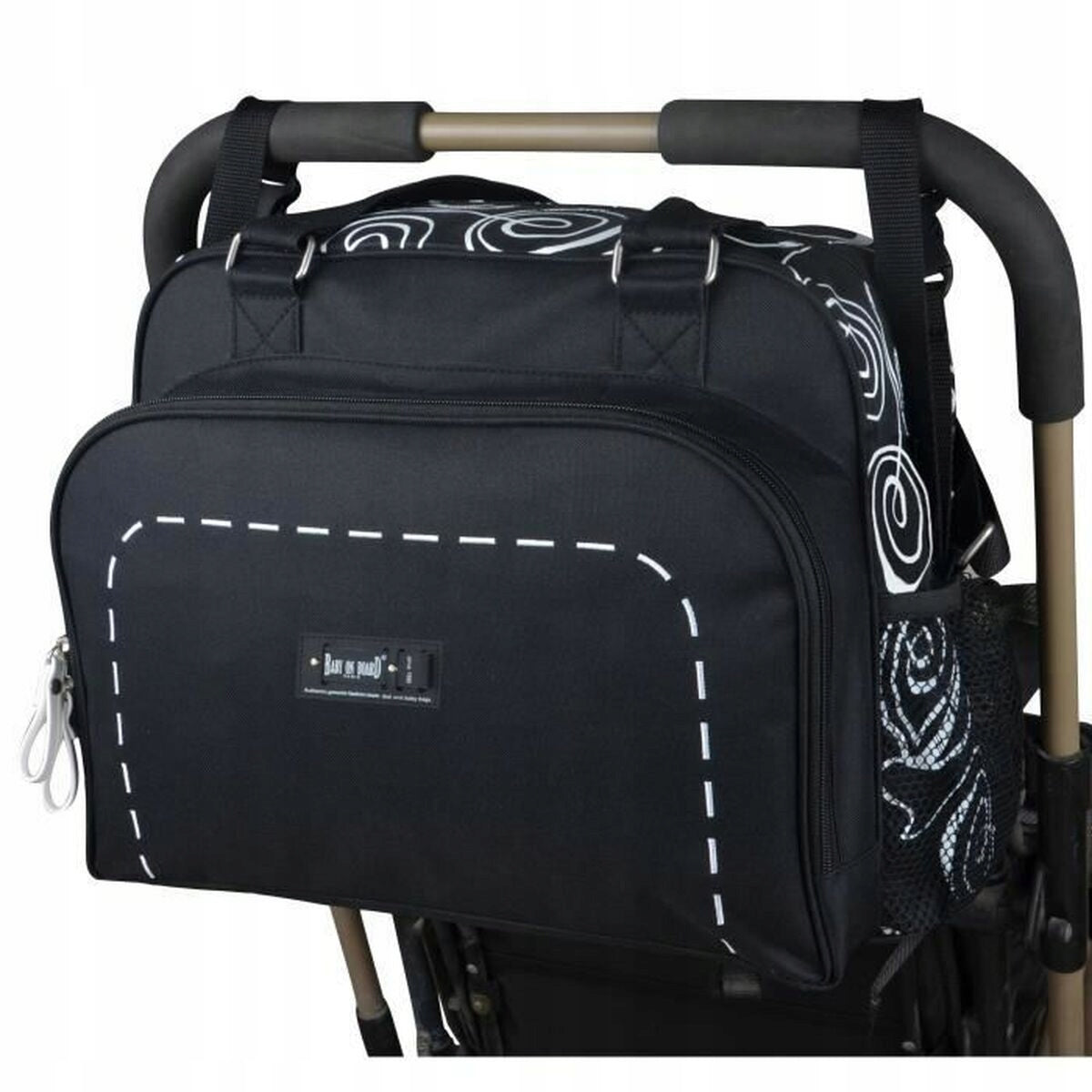 BABY ON BOARD torba na pieluchy i akcesoria SIMPLY SWIRL – zdjęcie produktu 3