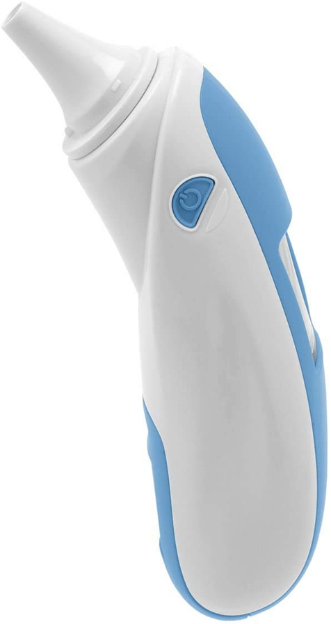 CHICCO Comfort Quick thermomètre auriculaire sans contact + 20 embouts et étui