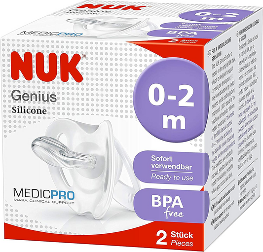 NUK Genius Medic Pro sut x2 0-2 mdr.