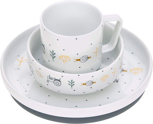 LASSIG Garden Explorer set de vaisselle en porcelaine