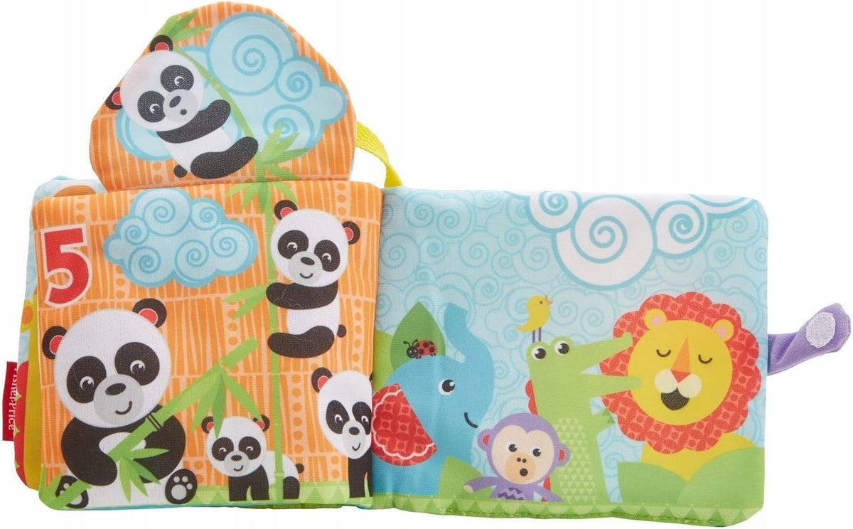FISHER-PRICE FGJ40 książeczka sensoryczna aktywizująca ZAWIESZKA