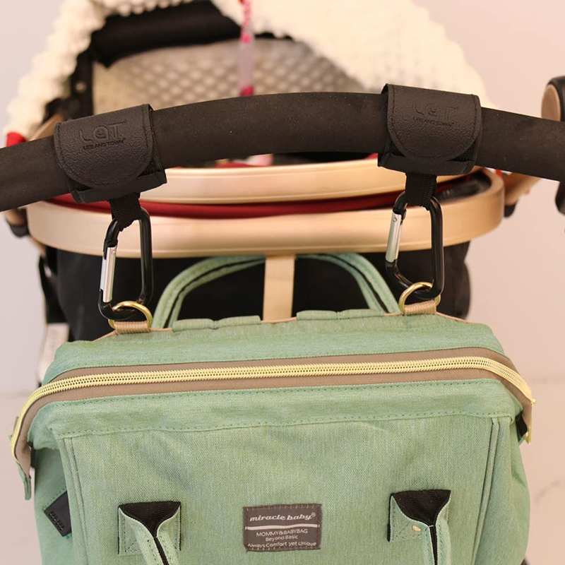 LOT de supports pour fixer le sac sur le cadre de la poussette, 2 pièces