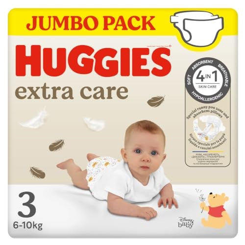 Huggies Extra Care diapers size 3 x40