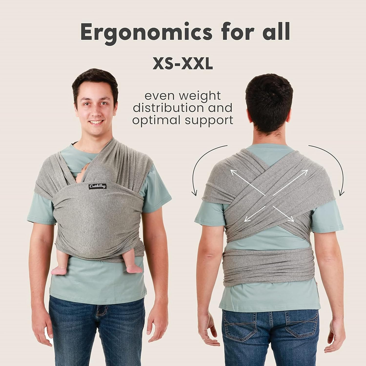 CUDDLEbug écharpe de portage extensible
