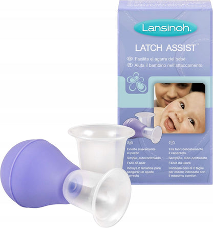 LANSINOH Set corrector LatchAssist para pezones invertidos 19, 24 mm